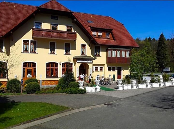 Gasthaus Pension Doerenkrug - Restaurant Augustdorf Exterior foto